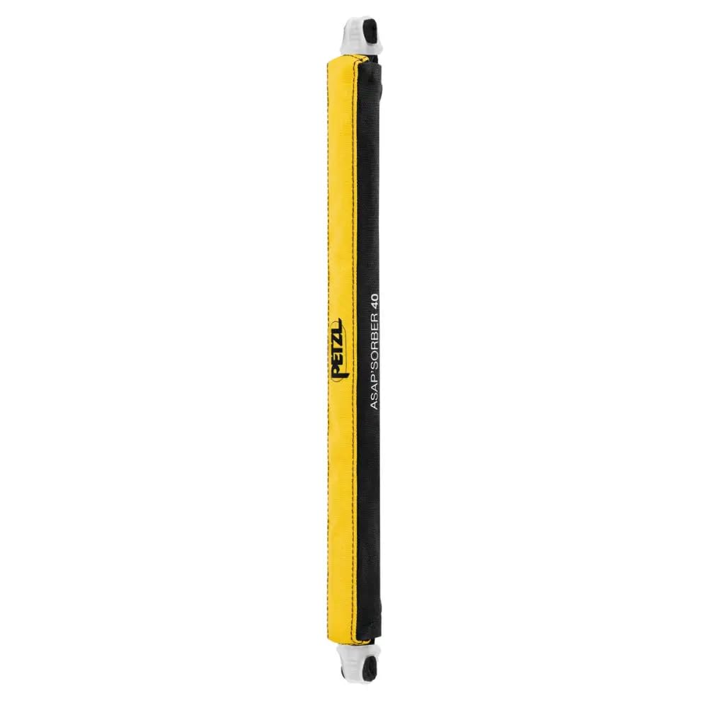PETZL Asap'Sorber int-lanyard 40 cm ready to reduce stop force during a fall.