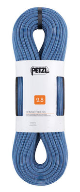 Petzl Contact rope 9.8mm with middle mark for easier rope management on climbs.