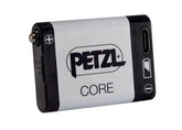 Petzl CORE 2 battery pack powers headlamps with reliable cold-weather performance.