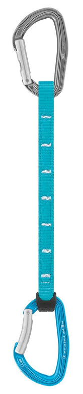 Petzl DJINN AXESS 11cm quickdraw facilitates fast clipping with a robust, rope-friendly design.