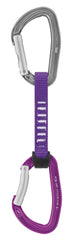 Petzl DJINN AXESS bolt-side quickdraw ready for fast clipping.
