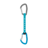 Petzl DJINN AXESS top carabiner with straight gate for smooth clipping and grip.