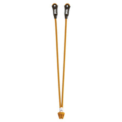 Petzl Dual Canyon Club Lanyard close-up buckle for secure, quick-release canyoning setups.