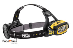 PETZL DUO S Face2Face anti-glare beams prevent blinding during team work.