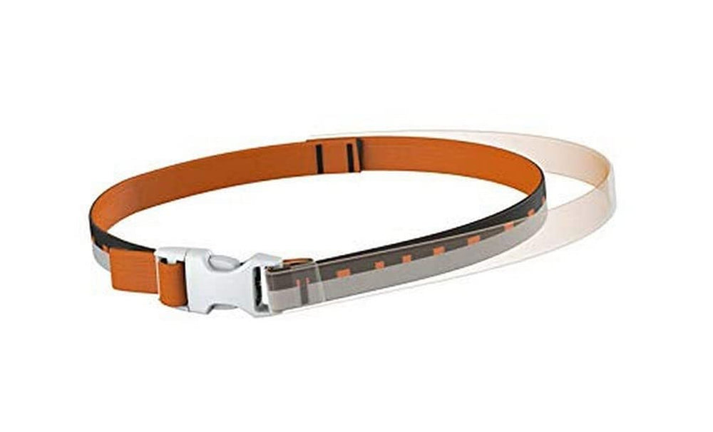 Petzl elastic ankle strap for LEVERLOCK FIL with quick, secure fit.