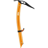 Petzl Gully ice axe hammer side view balanced handling for technical mountaineering