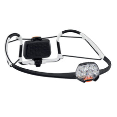 Petzl IKO headlamp front view showing compact, lightweight design for outdoor use