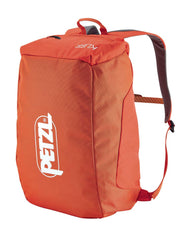 Petzl Kliff rope bag front view shows its roomy 36-liter climbing gear space.