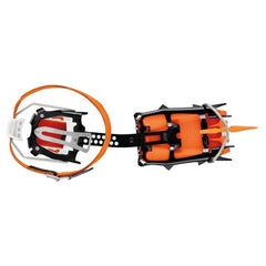 Interchangeable tips on Petzl Lynx Llu for varied terrain traction