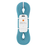 PETZL MAMBO rope 10-1mm turquoise 60m shows strong grip for gym and crag use.