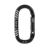 Petzl MINO Solo belt-attachment keeps gear within easy reach.