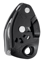 Petzl NEOX wheel pays out slack smoothly for lead climbing sessions