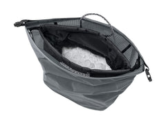 Petzl SAKOVER open storage pouch demonstrates lightweight airtight design for transport
