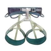 PETZL Sama front gear loops for quick clip access on sport routes.