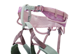 Petzl Selena ENDOFRAME system distributes weight to reduce pressure during climbs.