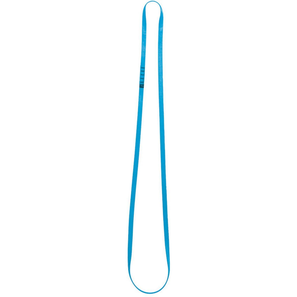 PETZL Sling PMM C40 80cm—a lightweight polyester sling for gear racking and anchors.