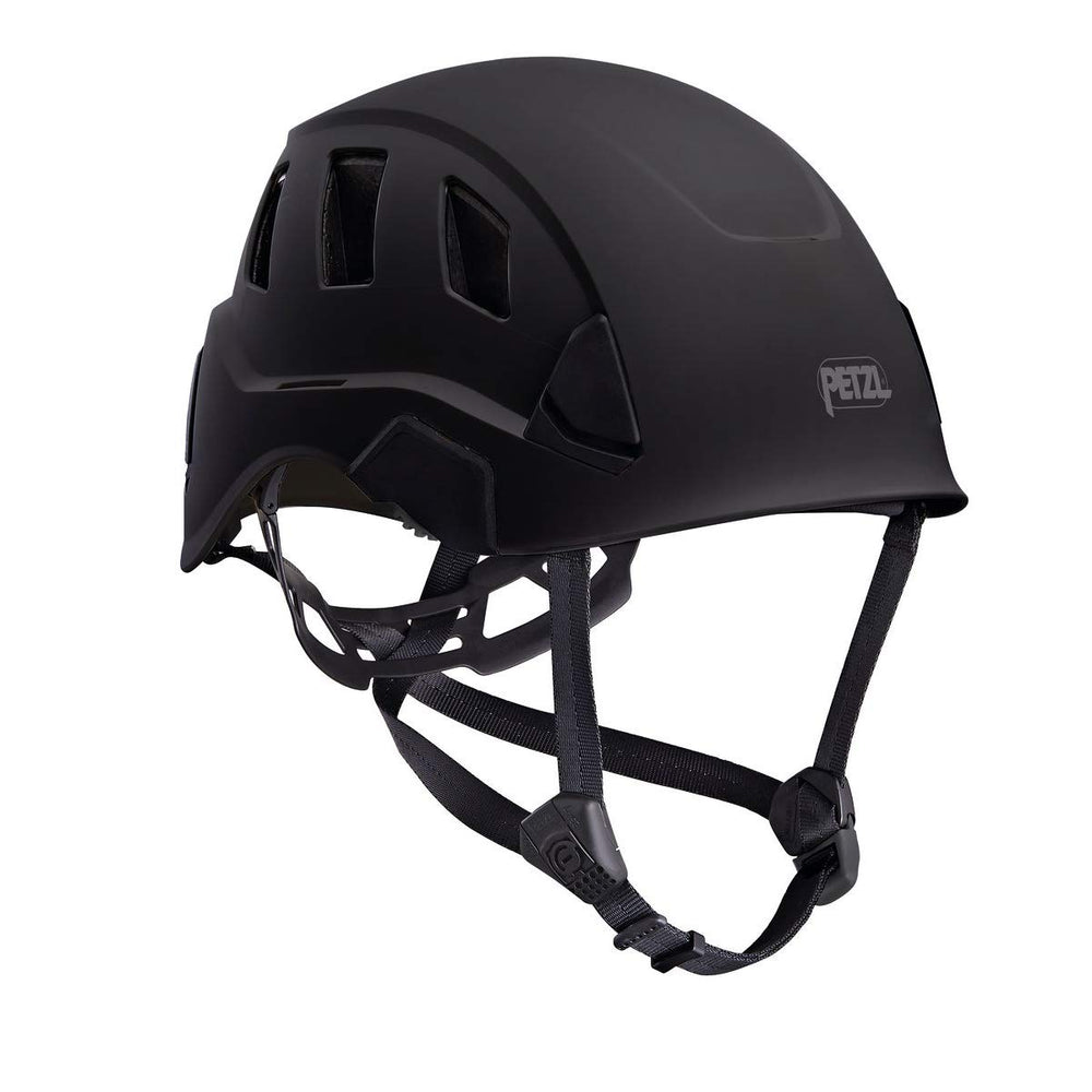 Petzl Strato Vent helmet centered with CENTERFIT for secure wear during work