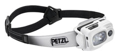Petzl Swift RL headlamp beam distance highlights powerful sight for night hikes.