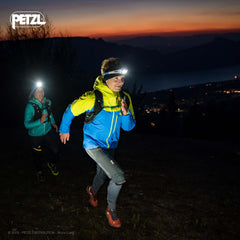 Petzl Swift RL two-part headband for stable comfort during trails