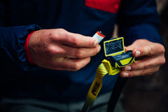 Petzl TIKKA CORE battery options highlight core rechargeable battery and AAA compatibility for camping