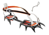 PETZL Vasak 12-point crampons provide stable footing on ice and snow