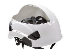 Petzl Vertex Vent helmet with dual chinstrap for height work and ground tasks