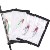 PFILERSO 4 Pack Lure Wraps large size laid out for comparison