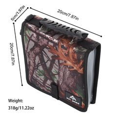 Close-up of thickened ziplock bags with metal rings