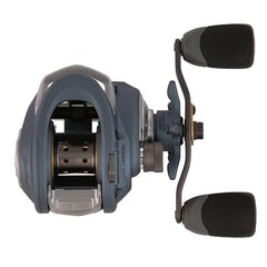Pflueger President aluminum spool close-up, built for steady casts and reliable line control.