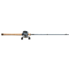Pflueger President graphite blank with cork handle emphasizes sensitivity and balanced feel