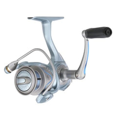 Pflueger President Ladies Edition reel featuring an aluminum handle for a comfortable grip.
