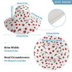Pfrewn wide brim hat provides face and neck coverage for outdoor activities