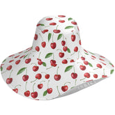 Pfrewn women's summer sun hat with wide brim: foldable for easy packing and sun protection