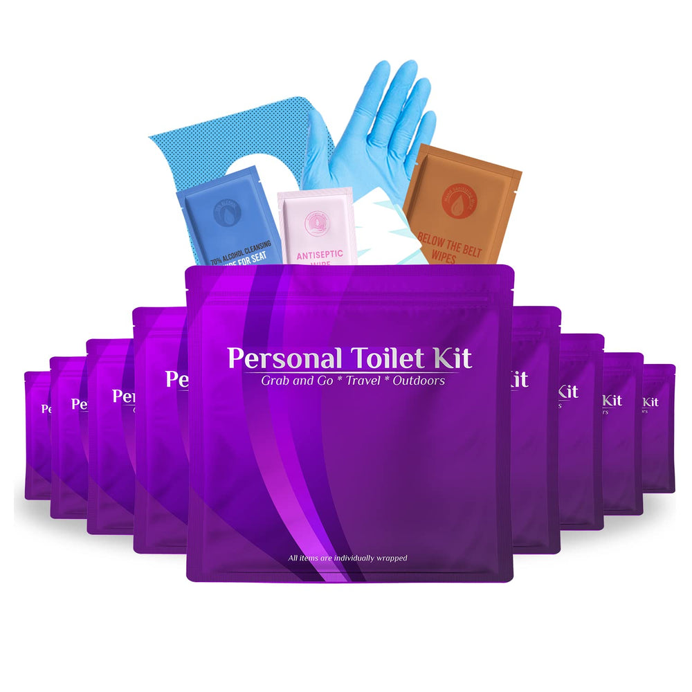 pH Advantage Personal Toilet Kit To Go glove for on-the-go hygiene.