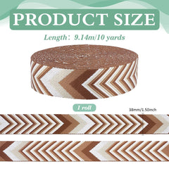 PH PandaHall brown 38mm webbing for sturdy purse straps