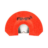 Phelps Bugle Tube Elk Call in orange close-up, rugged field-ready design