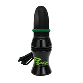 Phelps External Elk Call cow-and-calf action for authentic estrous sounds.