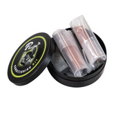 Phelps Game Calls turkey call conditioning kit canister keeps tools organized for quick prep.