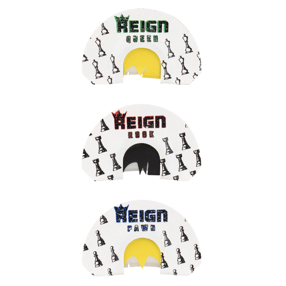 Phelps Parrish Reign 3-Pack shows signature calls for versatile field use.
