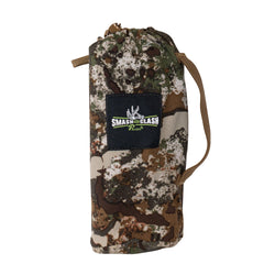 Phelps Smash and Clash rattle bag in use, showing hand strike rhythm for realistic calls.
