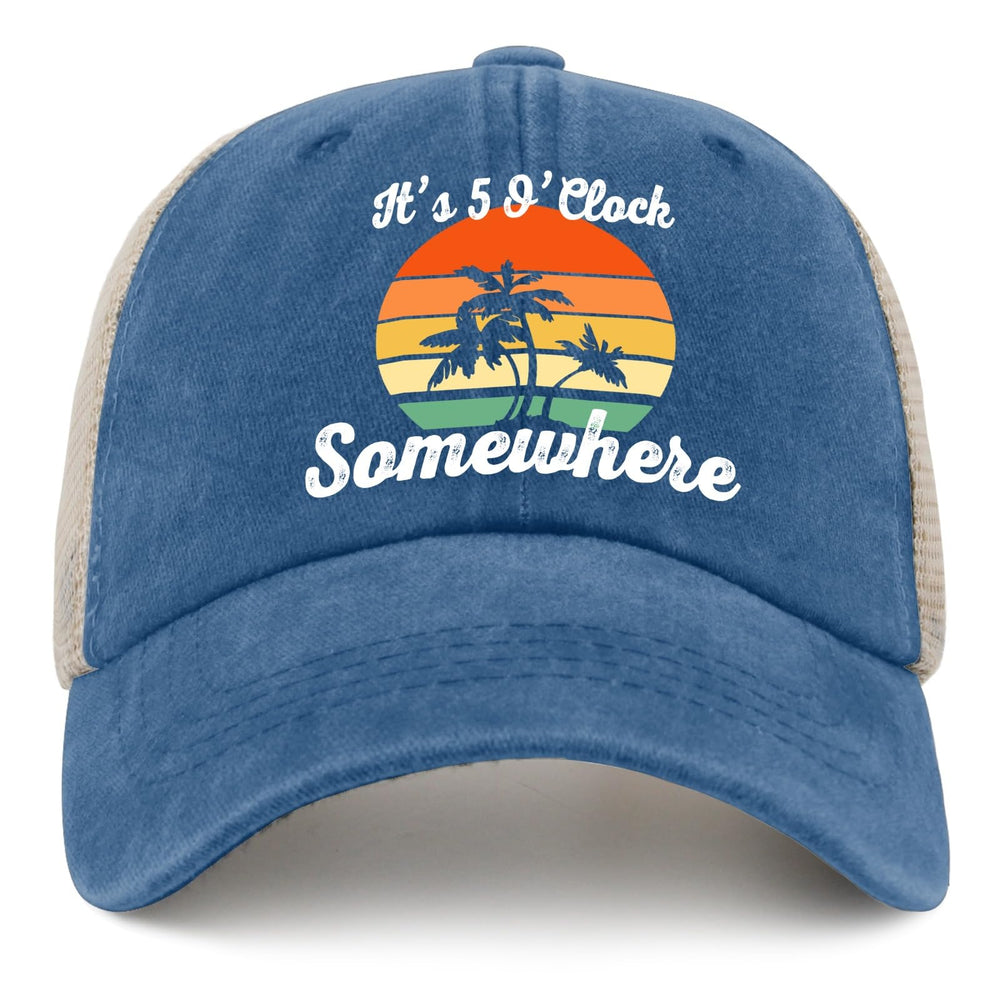 Philysonic Jimmy Hat 5 O'Clock Lake Blue for sunny summer days.