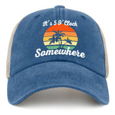 Philysonic Jimmy Hat 5 O'Clock Lake Blue for sunny summer days.