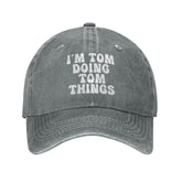Philysonic Tom Things hat front graphic for everyday casual style