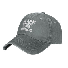 Philysonic Tom Things hat side view shows versatile, relaxed fit