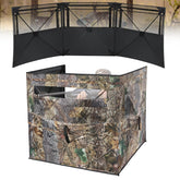 Phoncoo See Through Hunting Blind upper panel provides one-way visibility for stealthy deer and turkey hunts.