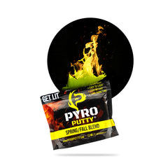 Phone Skope Pyro Putty emergency fire starter for survival kits.