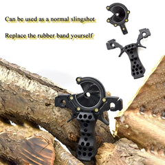 Piaoyu detachable arrow holder converts to a standard slingshot.