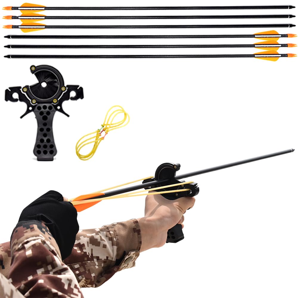 Piaoyu fishing slingshot archery for outdoor use and hunting scenarios.