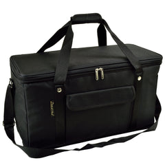 Picnic at Ascot 64-can collapsible cooler keeps drinks organized and accessible.