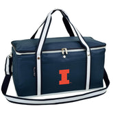 Picnic at Ascot Illini 64-can cooler front view highlighting rugged build and license